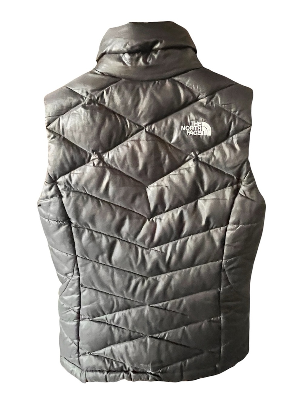 The North Face Black 550 Down Fill Zip Vest XS - Picture 3 of 12